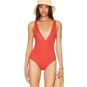 NWT Onia iris one piece in burnt ochre size S